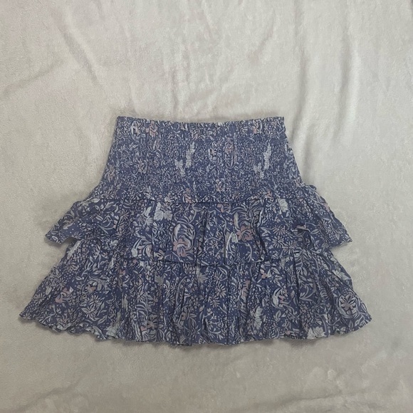 Sundry Dresses & Skirts - Floral Blue Skirt